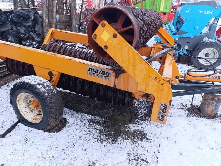 Tăvălug greu 3 segmente 6m stare f buna hidraulic