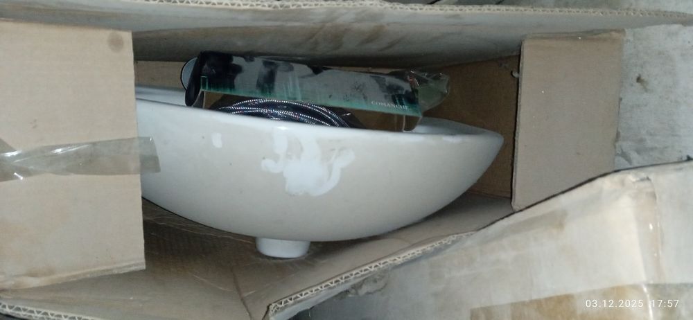 Раковина с тумбой