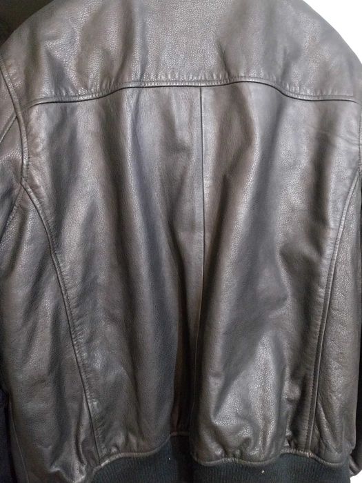 Мъжко естествена телешка кожа яке 2XL LLD само пробвано