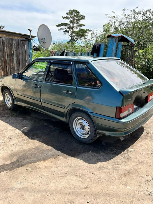 Ваз 2114 на полном ходу