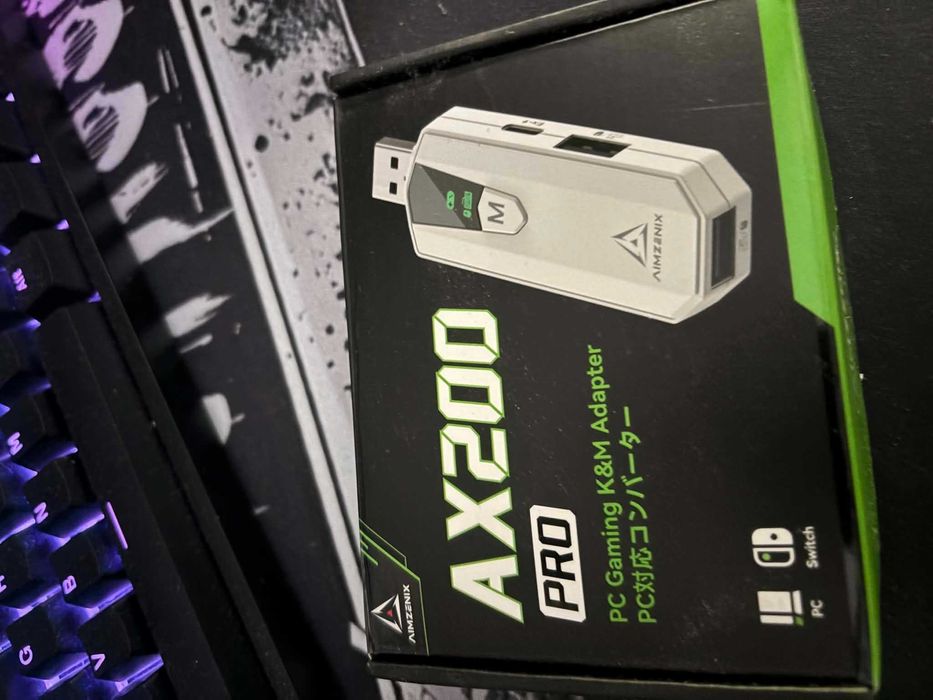 Aimzenix AX200PRO адаптер за PC / nintendo switch