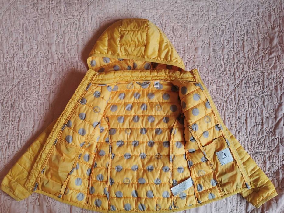 Леко ватирано яке OKAIDI, момиче, 116 см.