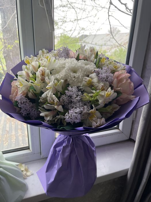 букет цветов  город шымкент