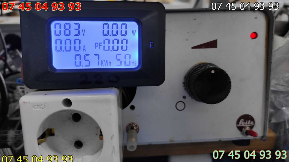 variac variator de tensiune de la 0v la 250v alternativ afisaj digital