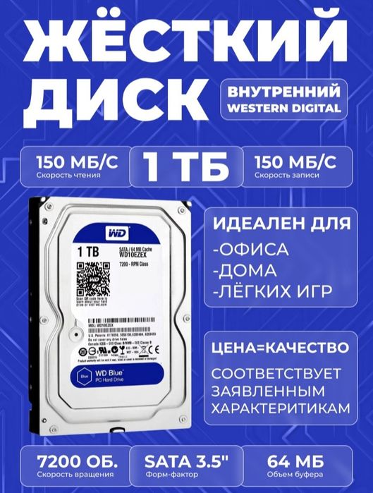 1 TB HDD Western Digital