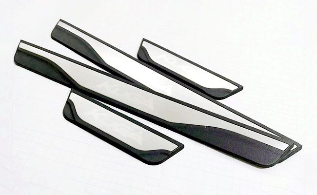 Ornamente / protectii INOX praguri (model 2) - Ford Kuga 2