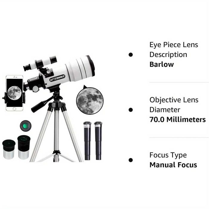 ТЕЛЕСКОП 30070MM pro Refractor telescope TELESKOP Полный комплект