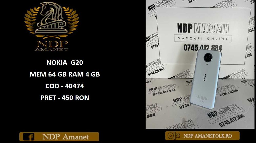 NDP Amanet NON-STOP Bld. Iuliu Maniu 69 NOKIA  G20  (40474)