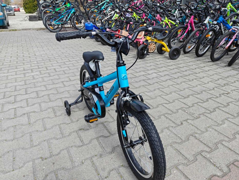 CROSS Алуминиев велосипед 16" ROCKET син