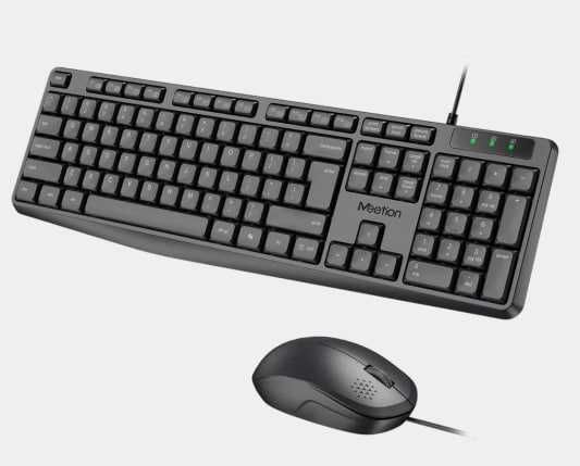 Бесшумная клавиатура и мышь Meetion MT-C235