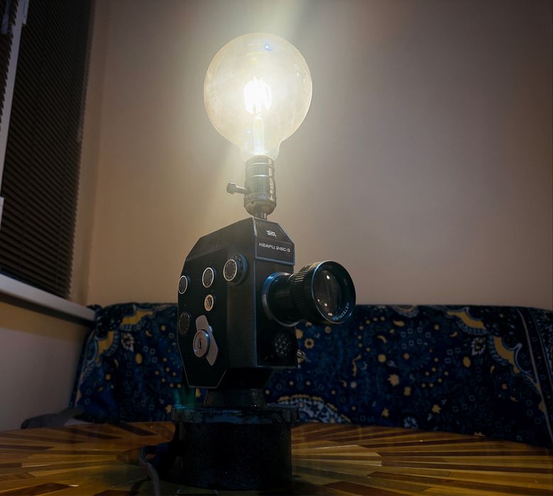 Лампы из фотоаппаратов ручной работы
