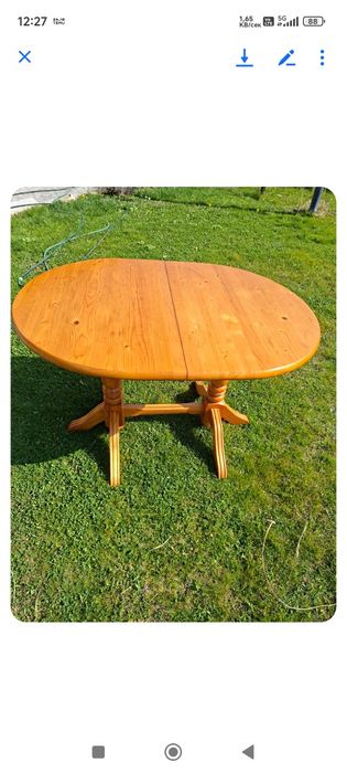 Дървена маса(чамова)