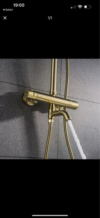 душевая система с термостатом