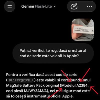 Apple MagSafe Battery Pack – Cumpărat în 2025 cu bon / Nou