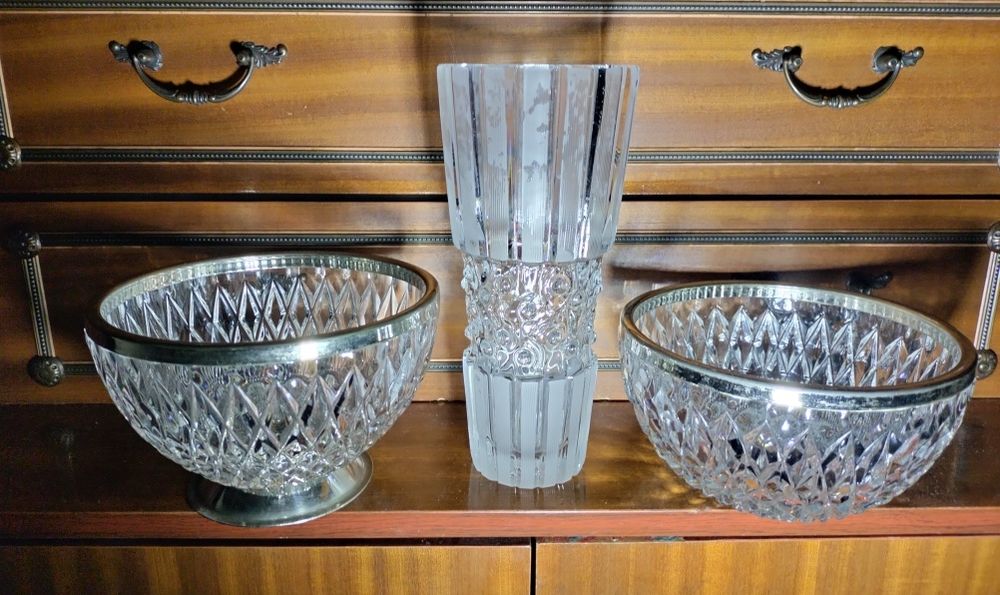Хрустальная посуда.