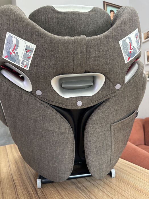 Детское автокресло Cybex Solution Q-fix Plus хаки с 3 до 12 лет