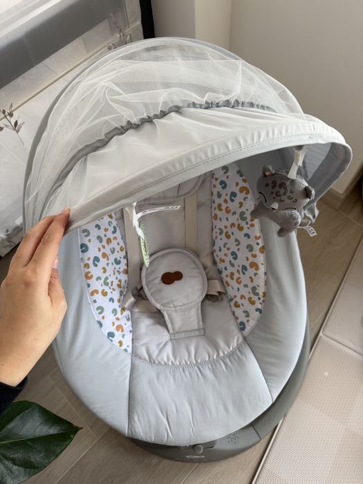 Електрическа бебшка люлка Kinderkraft Lumi 2