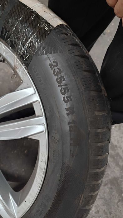 Jante originale Volkswagen Tiguan Allspace R-Line +anvelope 235/55 R18