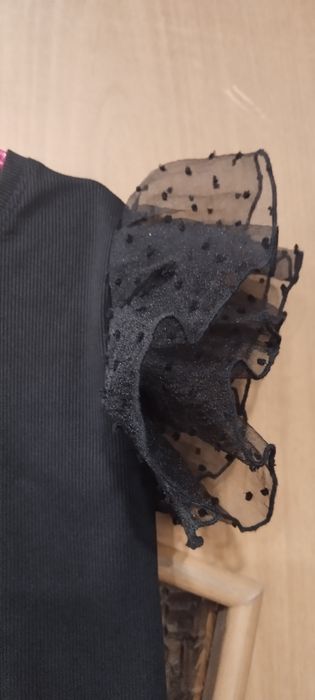 Фатиновая юбка с сердечками