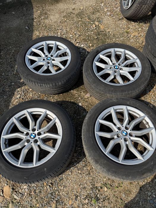 jante originale pe 19 bmw x5 g05 x6 g06 anvelope vara 265 50 r19