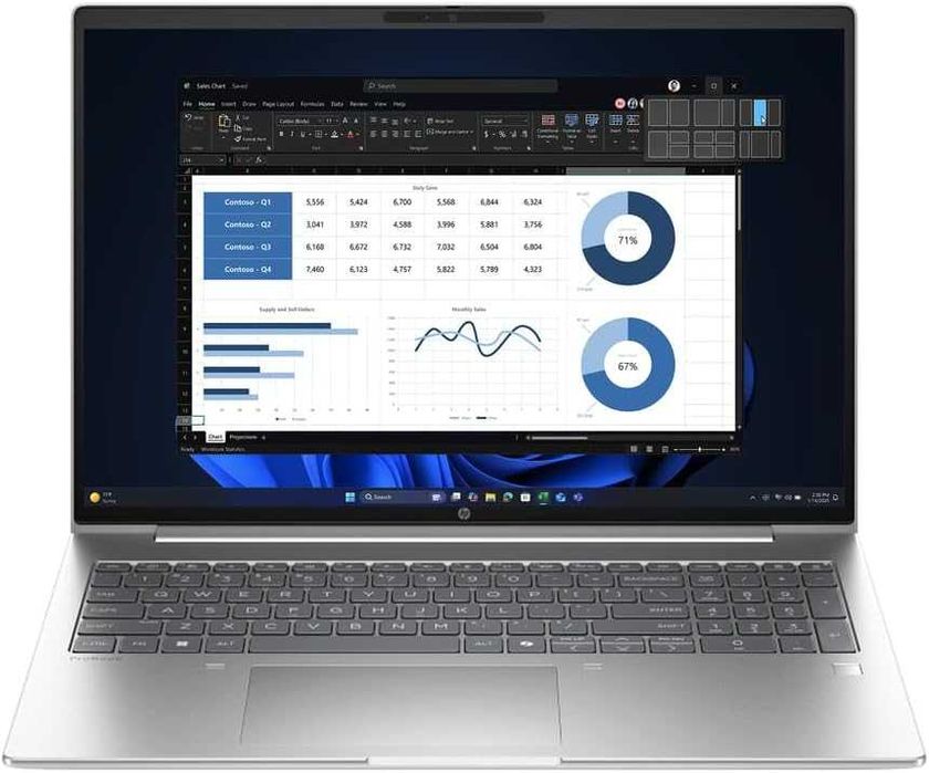 HP ProBook 4 G1i/16"/U7-255H/16G/512GB SSD/RTX3050/Win 11 Pro