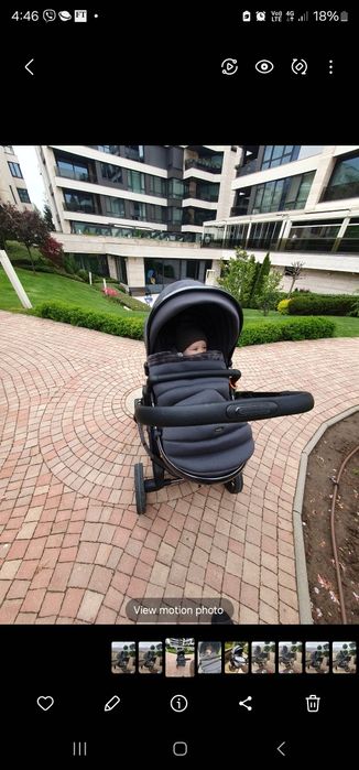 iCandy, модел Peach 7, комплект зимен кош и лятна количка