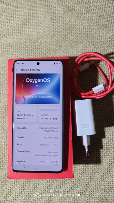 OnePlus 12 RAM 16 GB ROM 512 GB