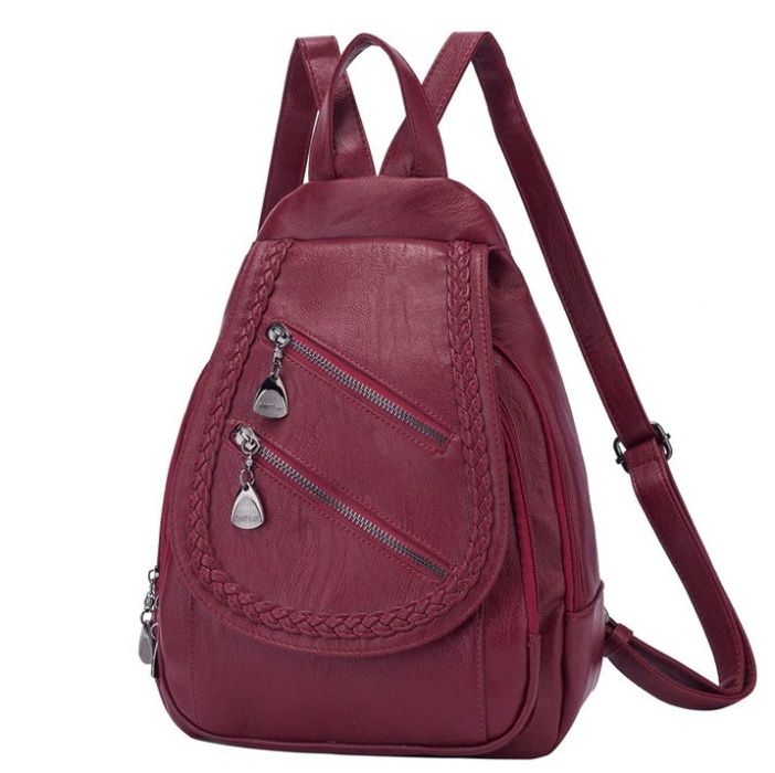 Rucsac dama , piele ecologica, model casual, ptr oras