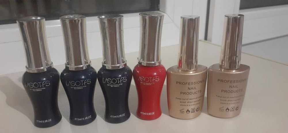 Гель лаки б/у почти новые