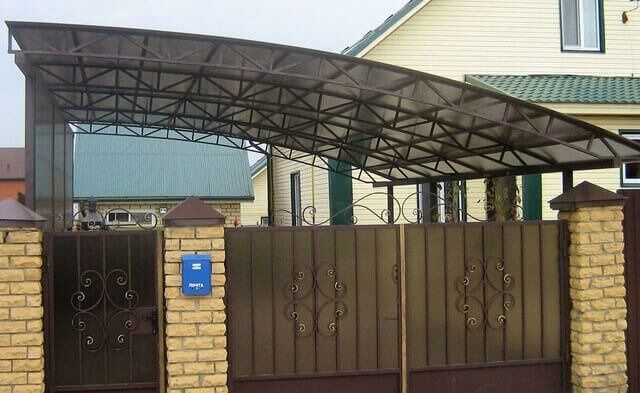 Навес, Перила, Козырёк, Решетки