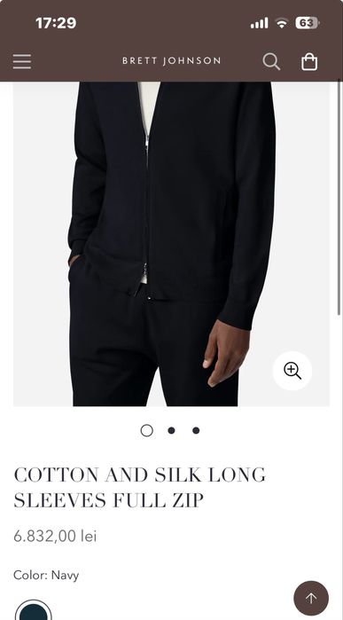 Cardigan Casmir Brett Johnson