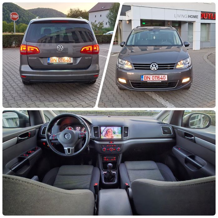 Vollkswagen Sharan / 4X4 / 2.0TDI/140Cp / Navi / 7Locuri / Euro5 / 2012