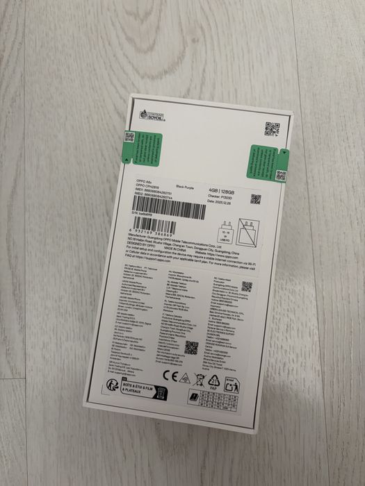 Смартфон OPPO – A6x, 4GB/128GB, Black Purple