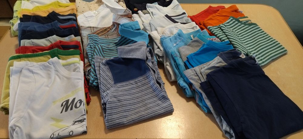 Детски тениски, ризки, потници, тънки блузки, анораци