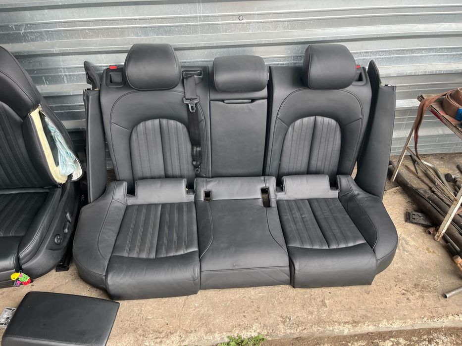 Кожен салон Audi A6 A7 4G Sline погрев ел Ауди А6 A7 отворена седалка