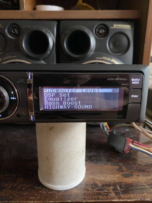 Kenwood KDC-BT60U - НАЙ ВИСОК КЛАС - ТОП МОДЕЛ - 4V USB Bluetooth CD mp3 плеър за кола сд авто радио