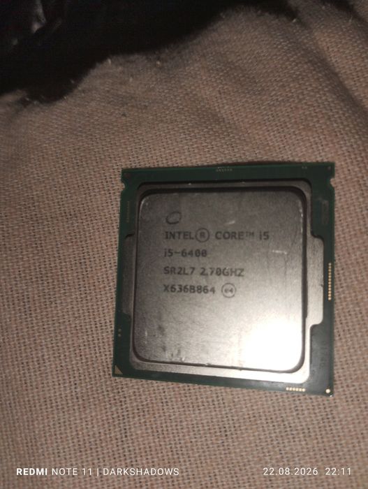 Процесор intel i5 6400