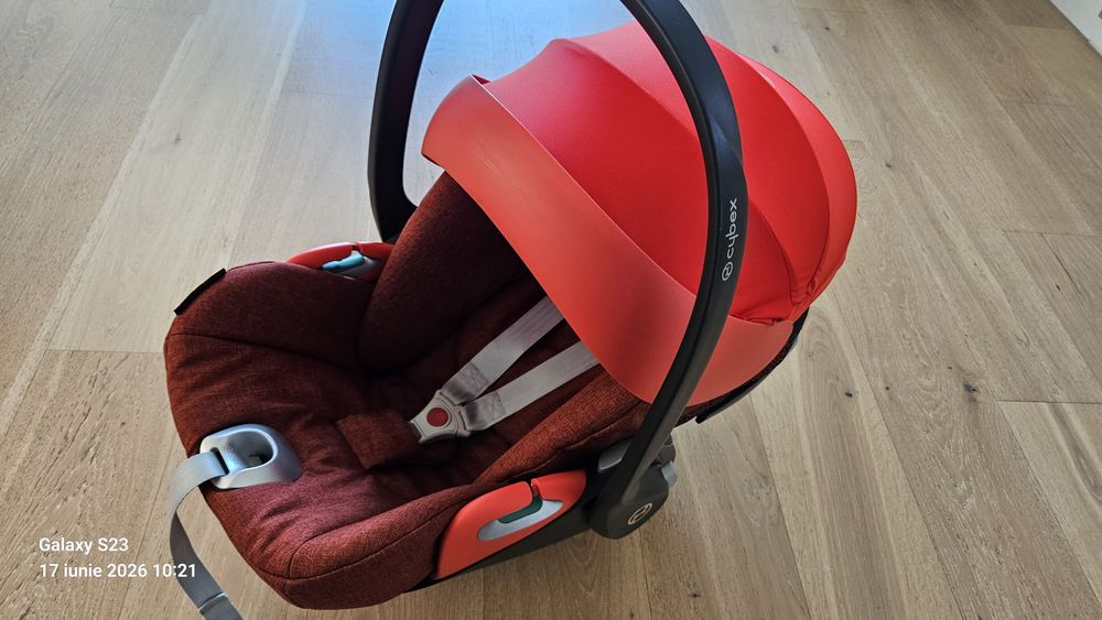 Scoica auto Cybex Platinum Cloud Z2 i-Size , 0-24 luni, confortabila - Autumn Gold