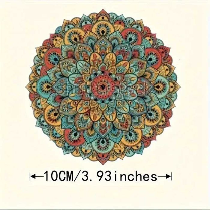 Mandale florale pictate manual