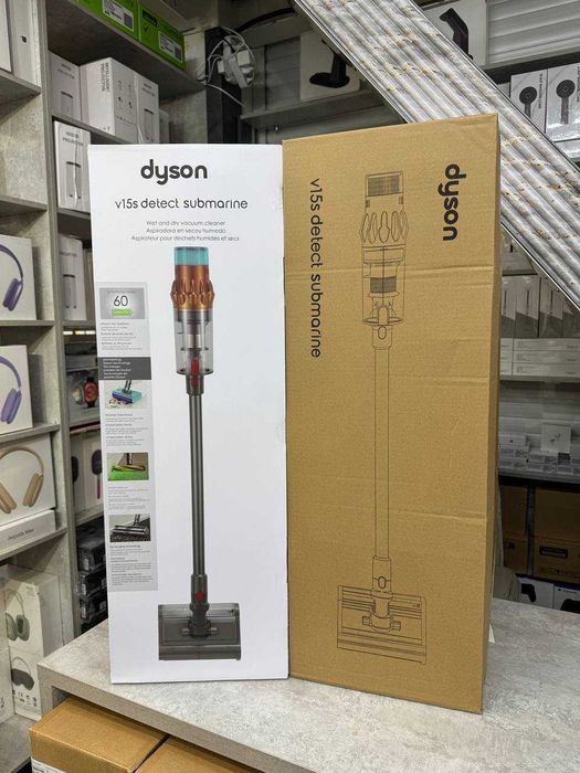 Dyson V15s Detect Submarine  Моющий Пылесос