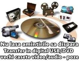 Video casete pe Dvd sau stick