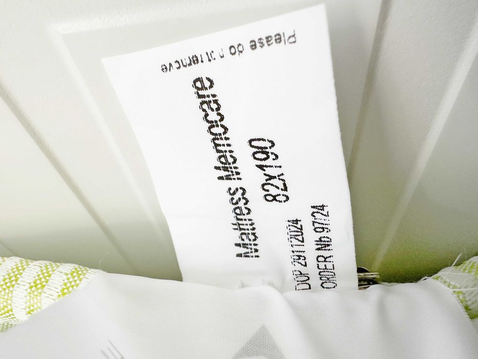 Двулицев Матрак iSpeep MEMO CARE с мемори пяна 82/190 почти нов