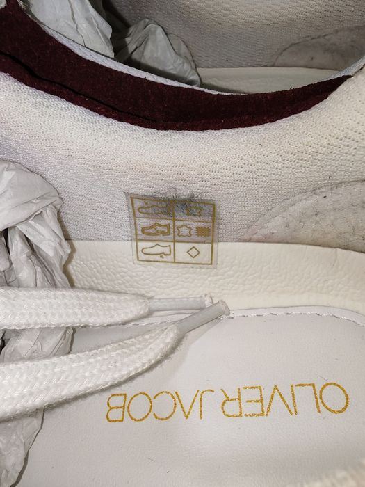 Стилни мъжки сникърси от естествена кожа Oliver Jacob №44