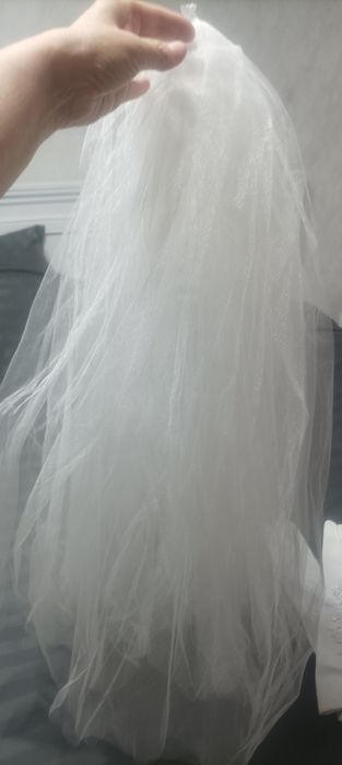 Продам фату + перчатки
