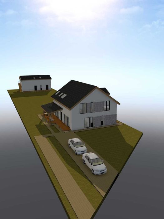 Teren intravilan cu Autorizație de construire – 1500 m² – JUCU DE MIJ