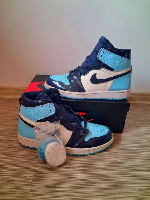 AirJordan 1 UNC Patent Blue