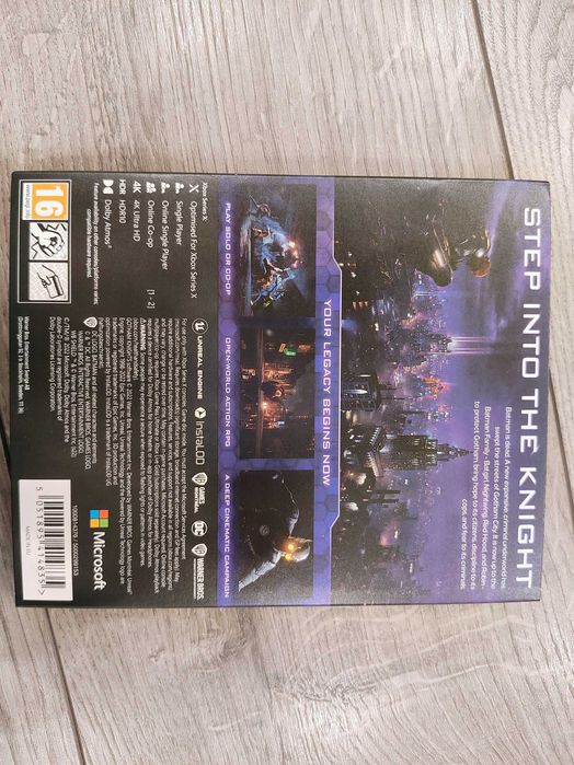 joc Gotham knights steelbook  pt. Xbox Series , sigilat, + fifa 18 bonus