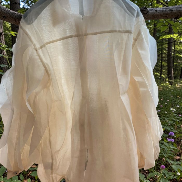 Блузка нарядная с воланами