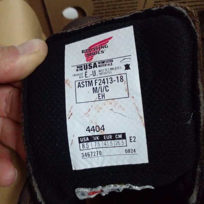 Редвинг спец ботинка