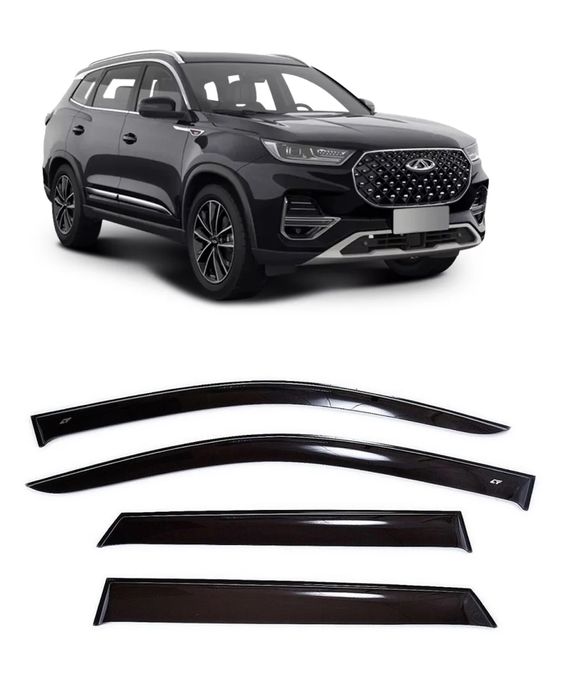 Ветровики (дефлекторы окон) Chery 8 Pro / 8 Pro Max